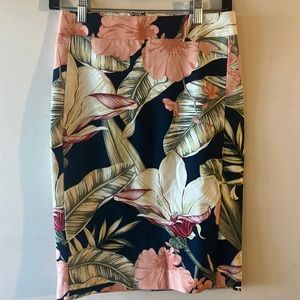 Petite Floral Skirt